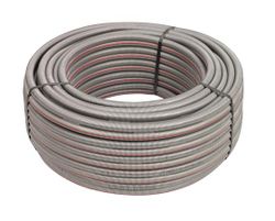 Tube composite avec tube à manteau, Henco RIXc, 16x2mm, gris, flexible, 50m